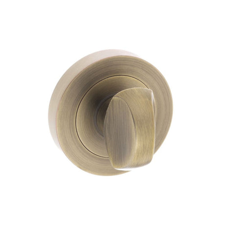 Old English Door Furniture Matt Antique Brass / No Old English WC Turn and Release - Matt Antique Brass