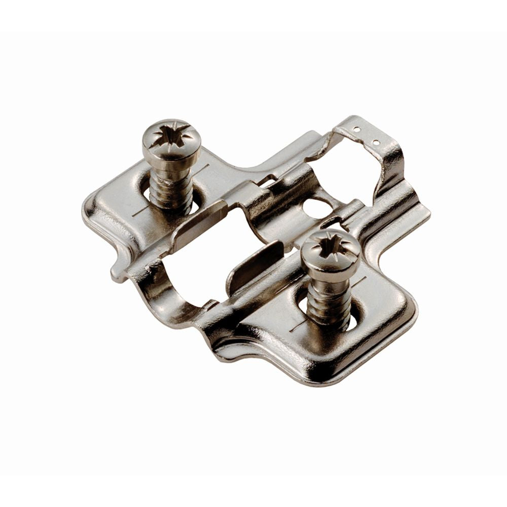 This is an image of a Carlisle Brass - Mounting Plate - Nickel Plate  that is availble to order from Trade Door Handles in Kendal.