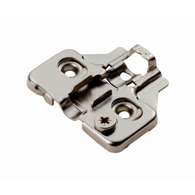 This is an image of a Carlisle Brass - Mounting Plate - Nickel Plate  that is availble to order from Trade Door Handles in Kendal.