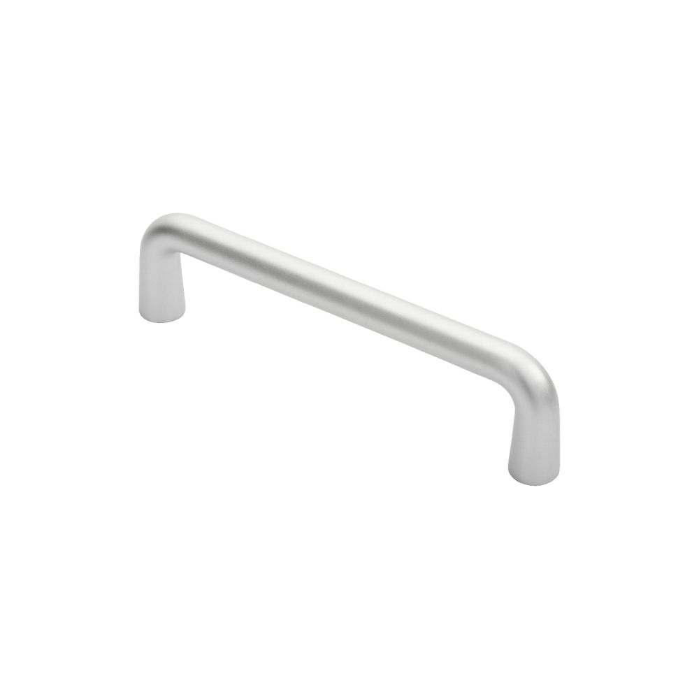 This is an image of a Eurospec - D Pull Handle - Satin Anodised Aluminium that is availble to order from Trade Door Handles in Kendal.