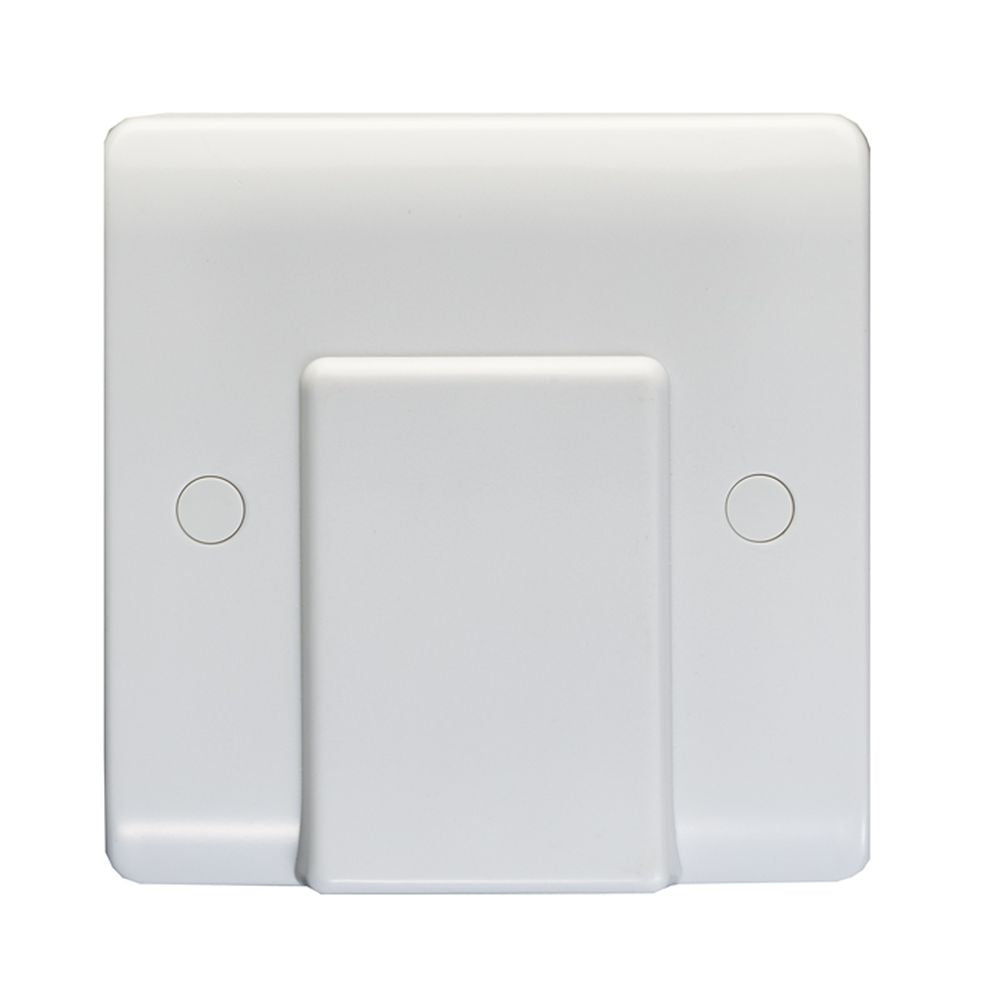 This is an image showing Eurolite Enhance White Plastic Flex Outlet - White pl8220 available to order from trade door handles, quick delivery and discounted prices.