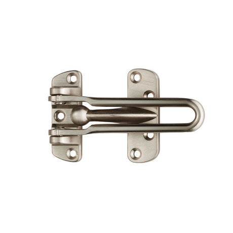 This is an image of a Carlisle Brass - Door Guard - Satin Nickel that is availble to order from Trade Door Handles in Kendal.