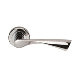 Serozzetta Door Furniture Polished Chrome / Round Rose Serozzetta - Breeze Lever on Round Rose - CP