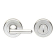 Serozzetta Door Furniture Polished Chrome / No Serozzetta - DDA Compliant Turn and Release - Polished Chrome