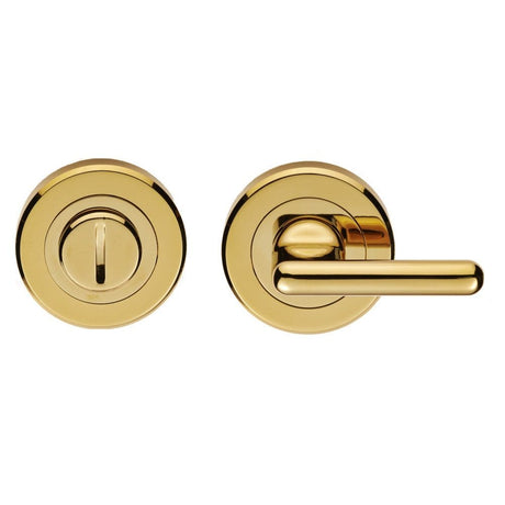 Serozzetta Door Furniture PVD / No Serozzetta - DDA Compliant Turn and Release - PVD