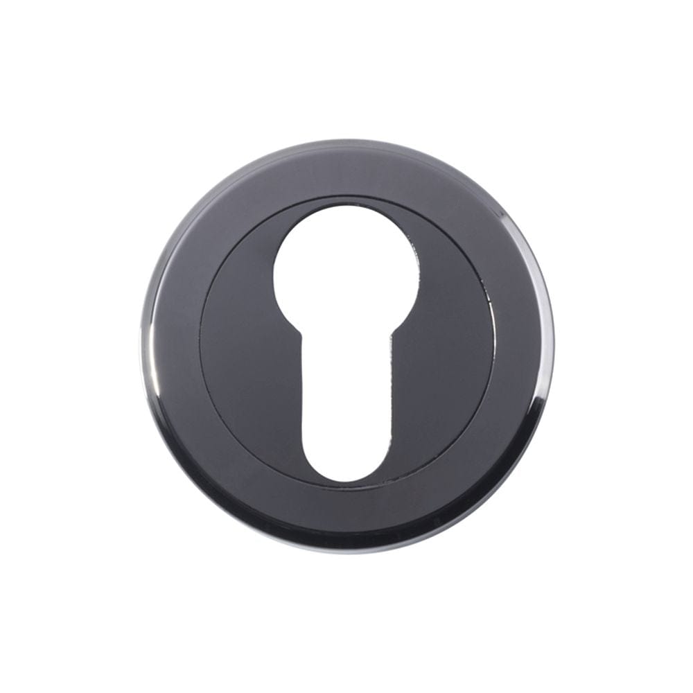 Serozzetta Door Furniture Black Nickel / Euro Profile Escutcheons Serozzetta - Euro Profile Escutcheon - Black Nickel