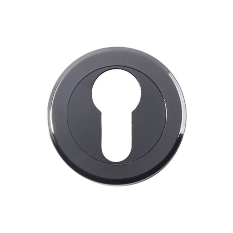 Serozzetta Door Furniture Black Nickel / Euro Profile Escutcheons Serozzetta - Euro Profile Escutcheon - Black Nickel