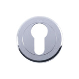 Serozzetta Door Furniture Polished Chrome / Euro Profile Escutcheons Serozzetta - Euro Profile Escutcheon - Polished Chrome