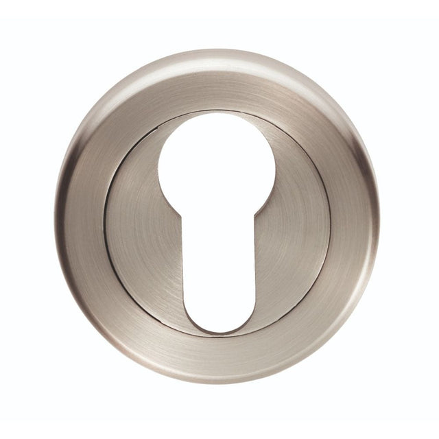Serozzetta Door Furniture Satin Nickel / Euro Profile Escutcheons Serozzetta - Euro Profile Escutcheon Satin Nickel - Satin Nickel