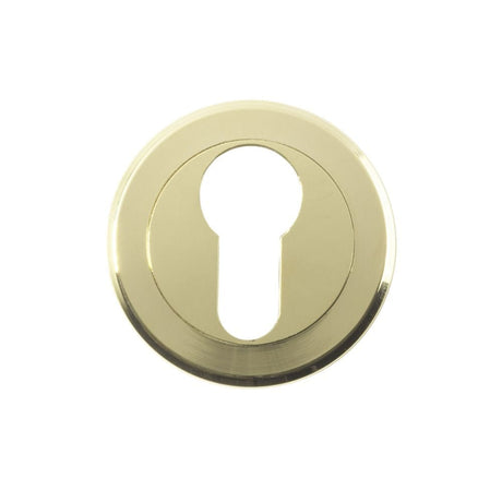 Serozzetta Door Furniture Stainless Brass / Euro Profile Escutcheons Serozzetta - Euro Profile Escutcheon - Stainless Brass