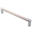 Serozzetta Door Furniture Polished Chrome/Satin Nickel Serozzetta - Mitred Lines Pull Handle