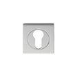 Serozzetta Door Furniture Polished Chrome / Euro Profile Escutcheons Serozzetta - Square Euro Profile Escutcheon - Polished Chrome