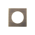 Serozzetta Door Furniture Antique Brass / Square Rose / Latch Handle Pack Serozzetta - Square Rose Pack - Antique Brass