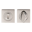 Serozzetta Door Furniture Polished Chrome / No Serozzetta - Square Turn and Release - Polished Chrome