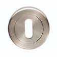 Serozzetta Door Furniture Satin Nickel / Mortice Key Profile Escutcheons Serozzetta - Standard Lock Profile Escutcheon - Satin Nickel