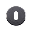 Serozzetta Door Furniture Black Nickel / Mortice Key Profile Escutcheons Serozzetta - Standard Profile Escutcheon - Black Nickel