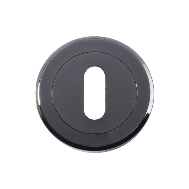 Serozzetta Door Furniture Black Nickel / Mortice Key Profile Escutcheons Serozzetta - Standard Profile Escutcheon - Black Nickel