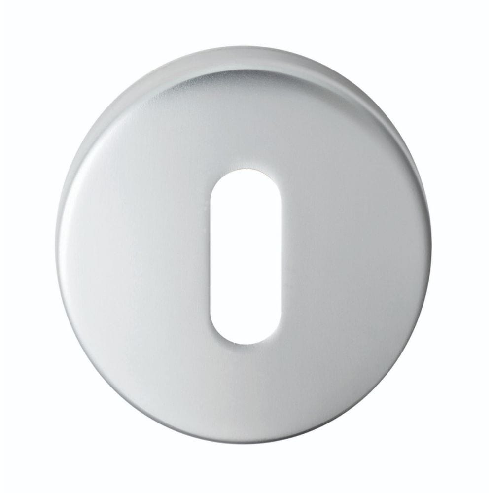 Serozzetta Door Furniture Satin Chrome / Mortice Key Profile Escutcheons Serozzetta - Standard Profile Escutcheon - Satin Chrome