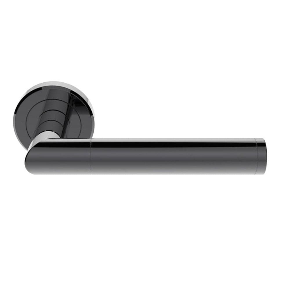 Serozzetta Door Furniture Black Nickel / Round Rose Serozzetta - Trend Lever on Round Rose - Black Nickel
