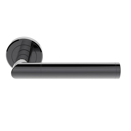 Serozzetta Door Furniture Black Nickel / Round Rose Serozzetta - Trend Lever on Round Rose - Black Nickel