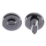 Serozzetta Door Furniture Black Nickel / No Serozzetta - Turn and Release - Black Nickel