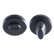Serozzetta Door Furniture Matt Black / No Serozzetta - Turn and Release - Matt Black