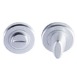 Serozzetta Door Furniture Satin Chrome / No Serozzetta - Turn and Release - Satin Chrome