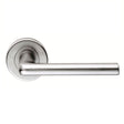 Serozzetta Door Furniture Satin Chrome / Round Rose Serozzetta - Uno Lever on Round Rose - Satin Chrome