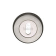 Sorrento Door Furniture Apollo Dual Finish,Satin Chrome/Polished Chrome / Mortice Key Profile Escutcheons Sorrento - Keyhole Escutcheon Apollo Finish