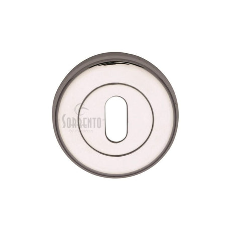Sorrento Door Furniture Polished Chrome / Mortice Key Profile Escutcheons Sorrento - Keyhole Escutcheon Polished Chrome Finish