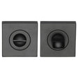 Sorrento Door Furniture Matt Black / No Sorrento - Square Thumbturn & Emergency Release Matt Black Finish