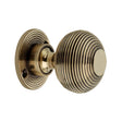 Spira Brass Door Furniture N/A / Aged Brass / Mortice/Rim Knobs Spira Brass - Beehive 50mm Rim/Mortice Door Knob Aged Brass