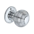 Spira Brass Door Furniture N/A / Polished Chrome / Mortice Knobs Spira Brass - Beehive Large 60mm Mortice Door Knob Polished Chrome