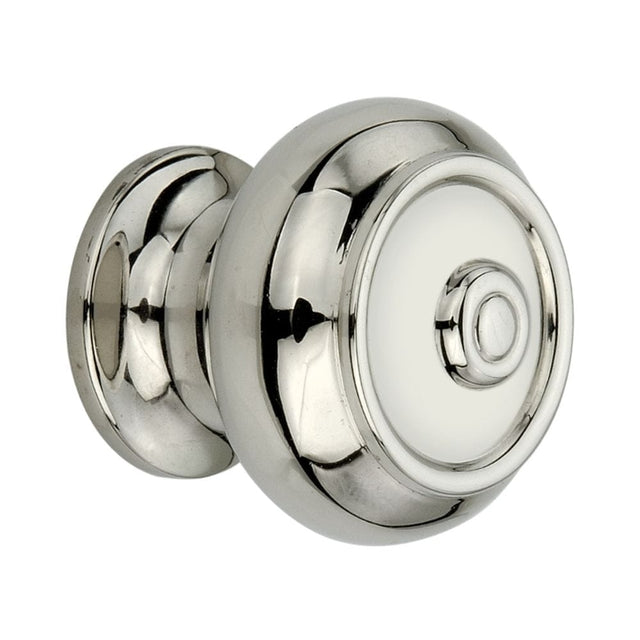 Spira Brass Cabinet Hardware N/A / Polished Nickel / Cabinet Knobs Spira Brass - Bloxwich Small 30mm Cupboard Knob Polished Nickel
