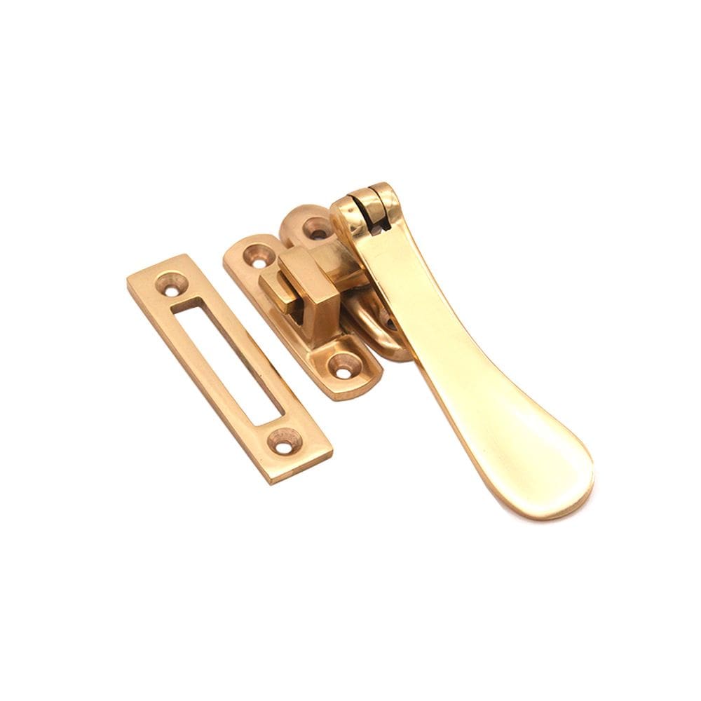 Spira Brass Window Furniture N/A / Polished Brass / Casement Window Fasteners Spira Brass - Casement Fastener Polished Brass
