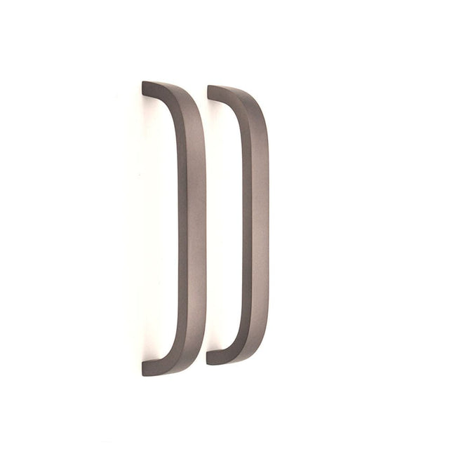 Spira Brass Cabinet Hardware N/A / Gun metal grey / Cabinet Pull Handles Spira Brass - Curve Bar Cabinet Handle Gun metal grey Large