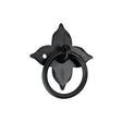 Spira Brass Cabinet Hardware N/A / Matt Black / Cabinet Drop Pulls Spira Brass - Floret Ring Drop Pull Matt Black