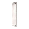 Spira Brass Door Furniture N/A / Polished Chrome / Finger Plates Spira Brass - Georgian Finger Plate 285mm Polished Chrome