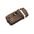 Spira Brass Locks & Latches N/A / Pewter / Rim Locks Spira Brass - Gothic Rim Lock 105mm Pewter