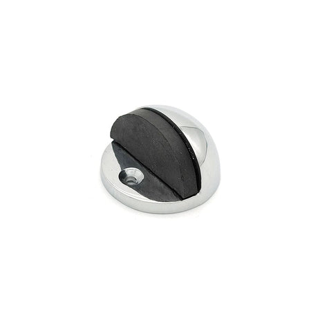 Spira Brass Door Furniture N/A / Polished Chrome / Floor Door Stops Spira Brass - Half Moon Door Stopper Polished Chrome