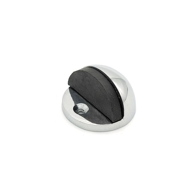 Spira Brass Door Furniture N/A / Polished Chrome / Floor Door Stops Spira Brass - Half Moon Door Stopper Polished Chrome