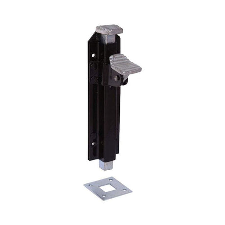 Spira Brass Accessories N/A / Black / Straight Surface Bolts Spira Brass - Iron Foot Bolt Black