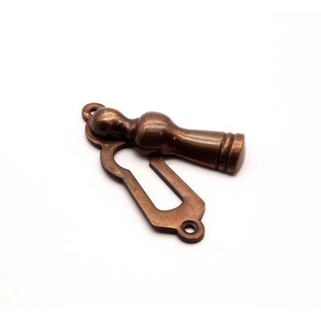 Spira Brass Door Furniture N/A / Antique Brass / Mortice Key Profile Escutcheons Spira Brass - Lady Escutcheon Antique