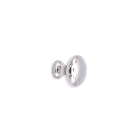 Spira Brass Cabinet Hardware N/A / Polished Nickel / Cabinet Knobs Spira Brass - Mushroom 25mm Cupboard Knob Polished Nickel