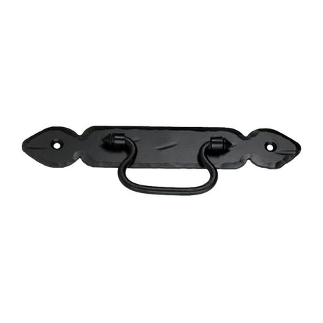 Spira Brass Cabinet Hardware N/A / Matt Black / Cabinet Drop Pulls Spira Brass - Petal Ring Drop Pull Matt Black