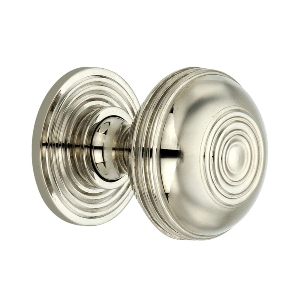 Spira Brass Cabinet Hardware N/A / Polished Nickel / Cabinet Knobs Spira Brass - Preston Large 38mm Cupboard Knob Polished Nickel