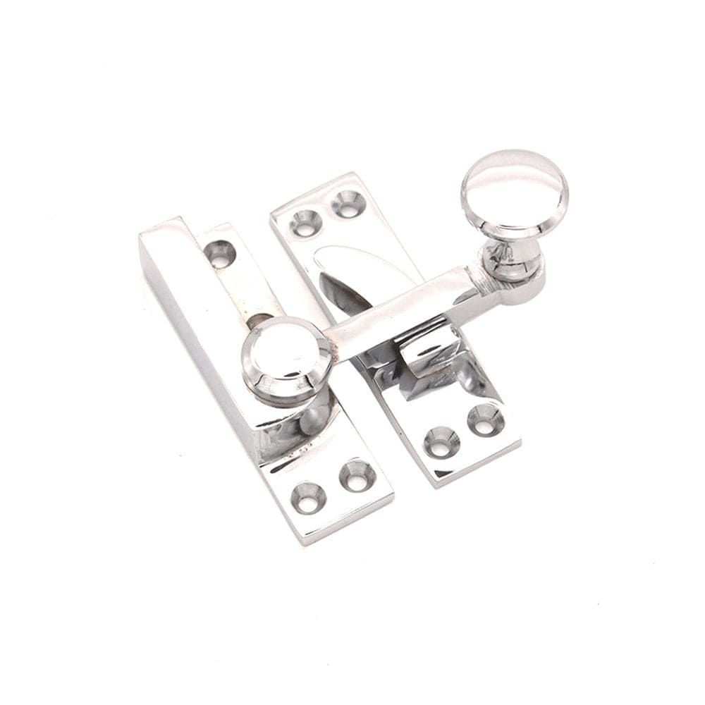 Spira Brass Window Furniture N/A / Polished Chrome / Quadrant Arm Stay Spira Brass - Quadrant Sliding Arm Fastener Polished Chrome
