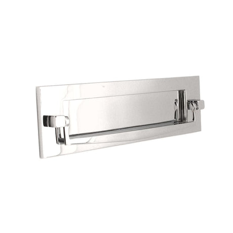 Spira Brass Door Furniture N/A / Polished Chrome / Postal Knockers Spira Brass - Regency Knocker Postal Plate 250mm Polished Chrome
