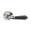 Spira Brass Door Furniture N/A / Aged Nickel / Door Handles on Rose Spira Brass - Regency Lever Door Handle Aged Nickel