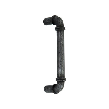 Spira Brass Cabinet Hardware N/A / Pewter / Cabinet Pull Handles Spira Brass - Ribbed Cabinet Pull 4" Pewter
